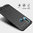 Flexi Slim Carbon Fibre Case for Vivo Y17 / Y12 - Brushed Black